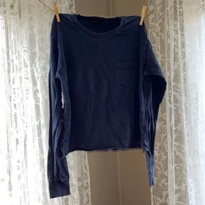 Brandy Melville Dark Blue Long Sleeve